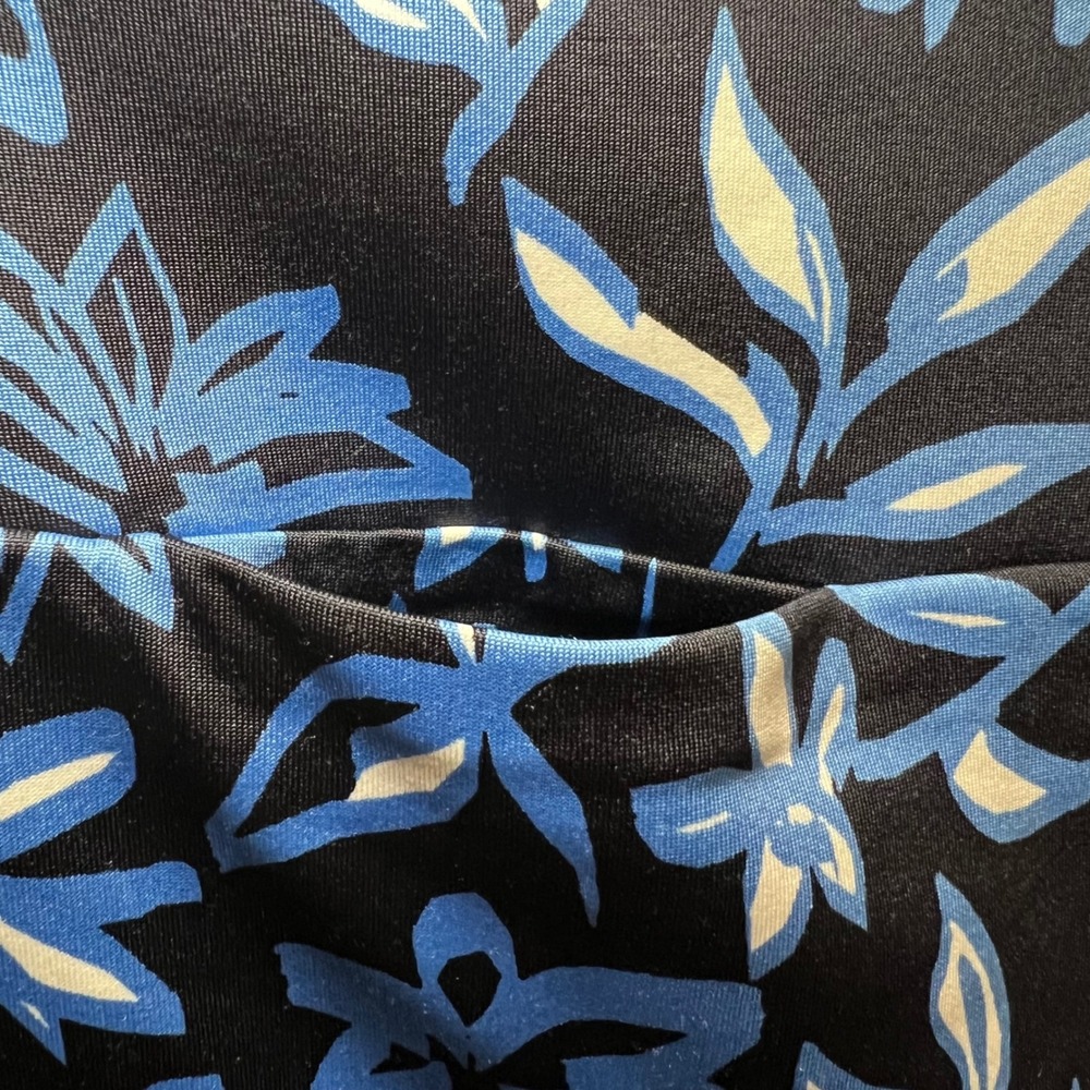Golftini Move It-Long Navy Blue Floral Golf Skort Ruffle Hem Womens XS Pockets - Picture 5 of 9